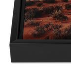 Monument Valley View Framed Canvas Print Gallery Image 3