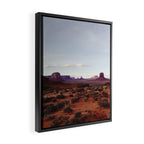 Monument Valley View Framed Canvas Print Gallery Image 2