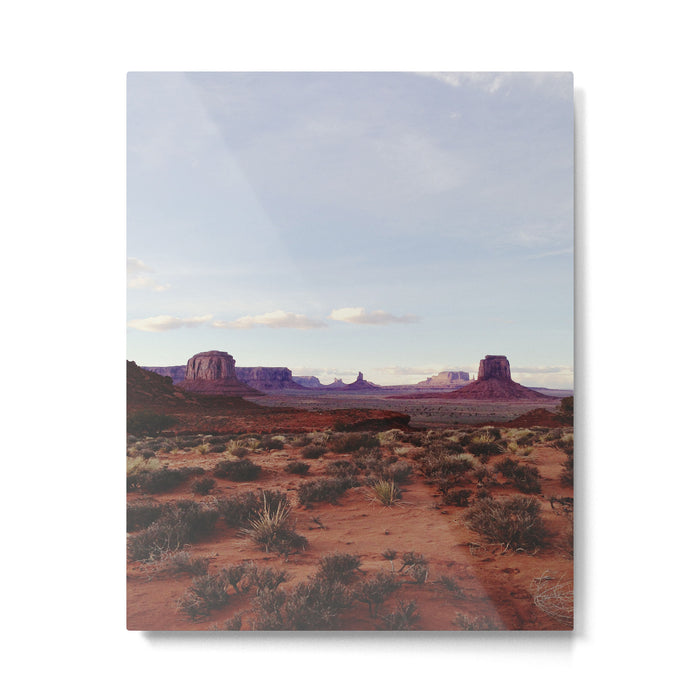 Monument Valley View Metal Print Gallery Image 1