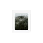 Pacific Northwest Foggy Forest Art Print Gallery Image 1