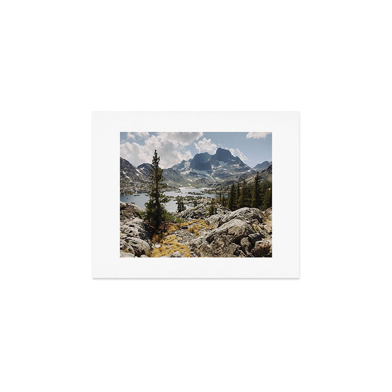 Partly Cloudy Afternoon in the Eastern Sierra Art Print Gallery Image 1