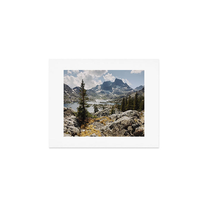 Partly Cloudy Afternoon in the Eastern Sierra Art Print Gallery Image 1