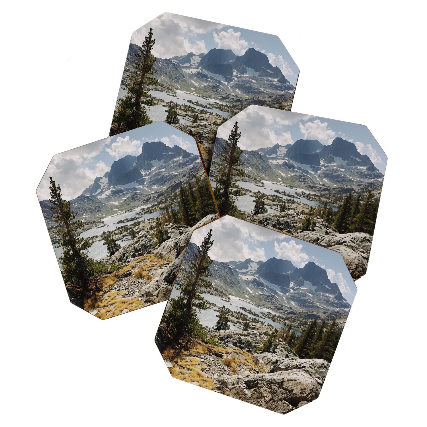 Partly Cloudy Afternoon in the Eastern Sierra Coaster Gallery Image 1