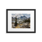 Partly Cloudy Afternoon in the Eastern Sierra Framed Art Print Gallery Image 5