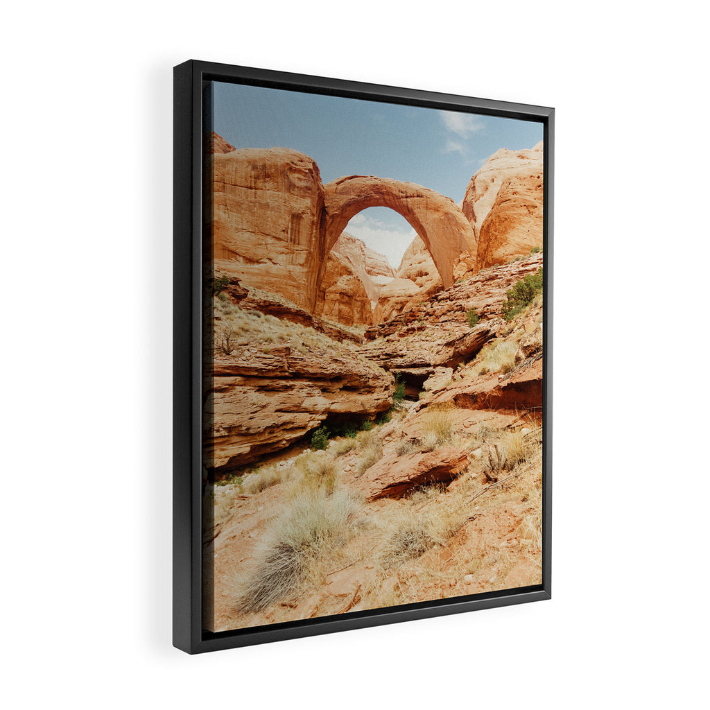 Rainbow Bridge Framed Canvas Print Gallery Image 2