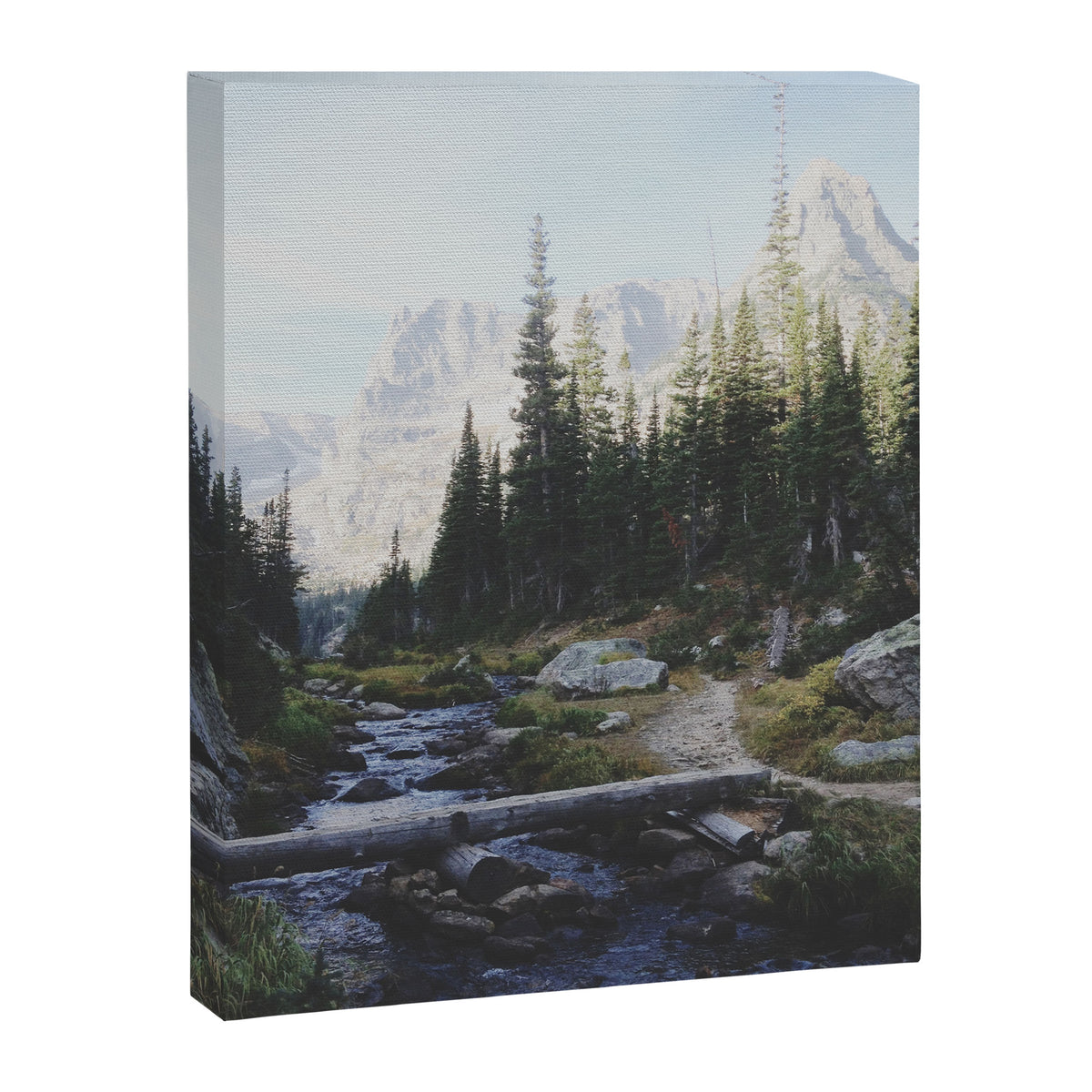 Rocky Mountain Creek Canvas Print Gallery Image 6