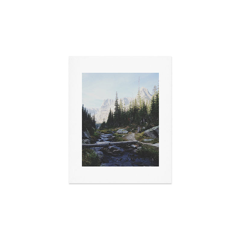 Rocky Mountain Creek Art Print Gallery Image 1