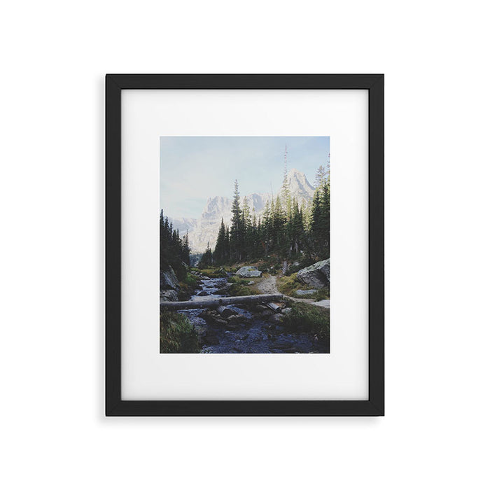 Rocky Mountain Creek Framed Art Print Gallery Image 1