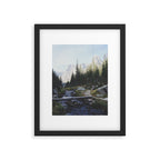 Rocky Mountain Creek Framed Art Print Gallery Image 5