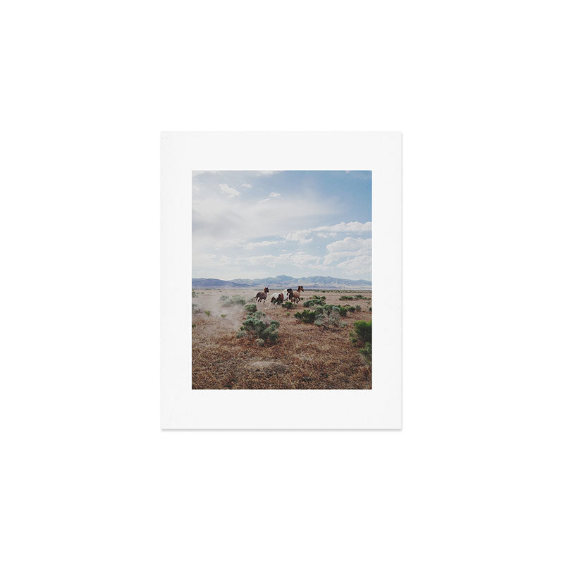 Running Horses Art Print Gallery Image 1