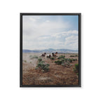 Running Horses Framed Canvas Print Gallery Image 8