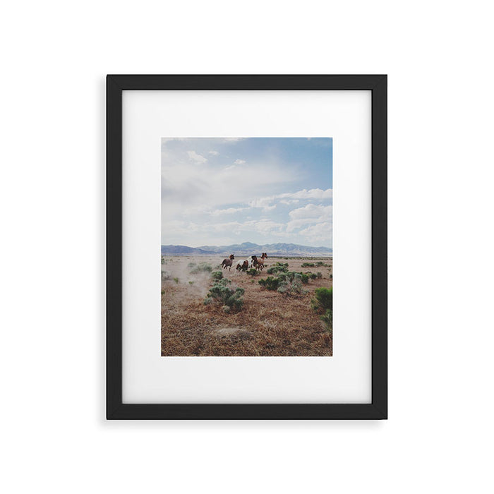 Running Horses Framed Art Print Gallery Image 1