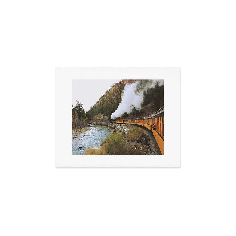 Steam Train Art Print Gallery Image 1