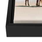 Summer Beach Horses Framed Canvas Print Gallery Image 3