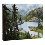 Summer in the Cascades Canvas Print Gallery Image 6