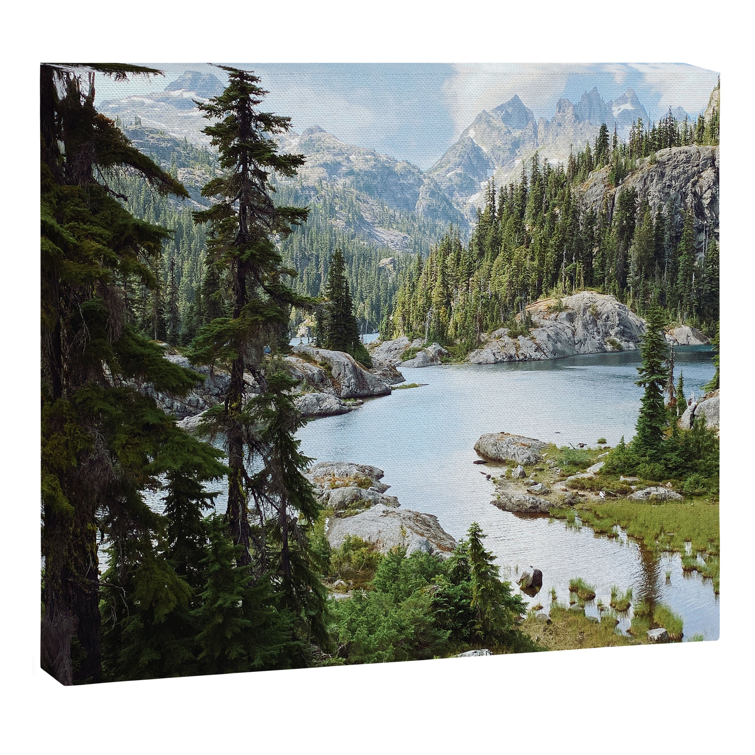 Summer in the Cascades Canvas Print Gallery Image 6
