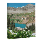 The Blue Lakes of Colorado Canvas Print Gallery Image 6