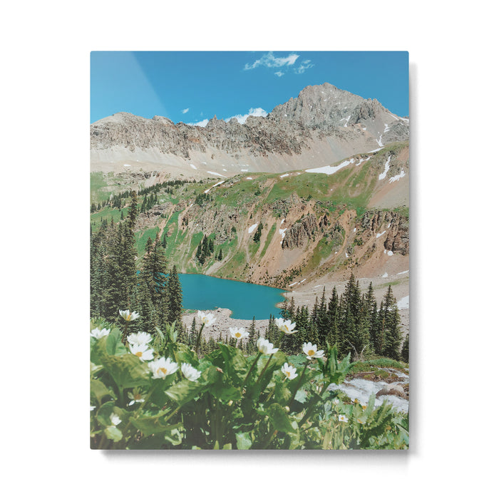 The Blue Lakes of Colorado Metal Print Gallery Image 1