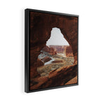 Window Rock Framed Canvas Print Gallery Image 2
