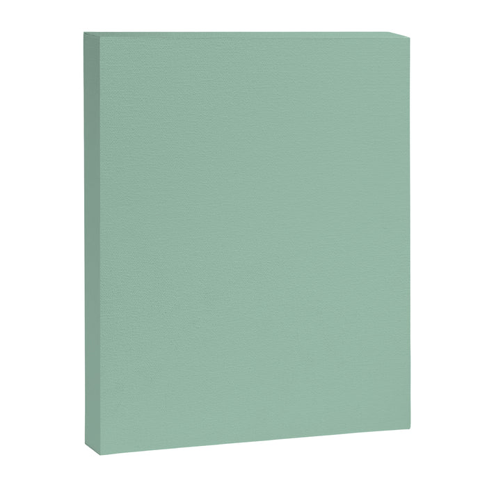 1950s Mint Green Solid Canvas Print Gallery Image 1