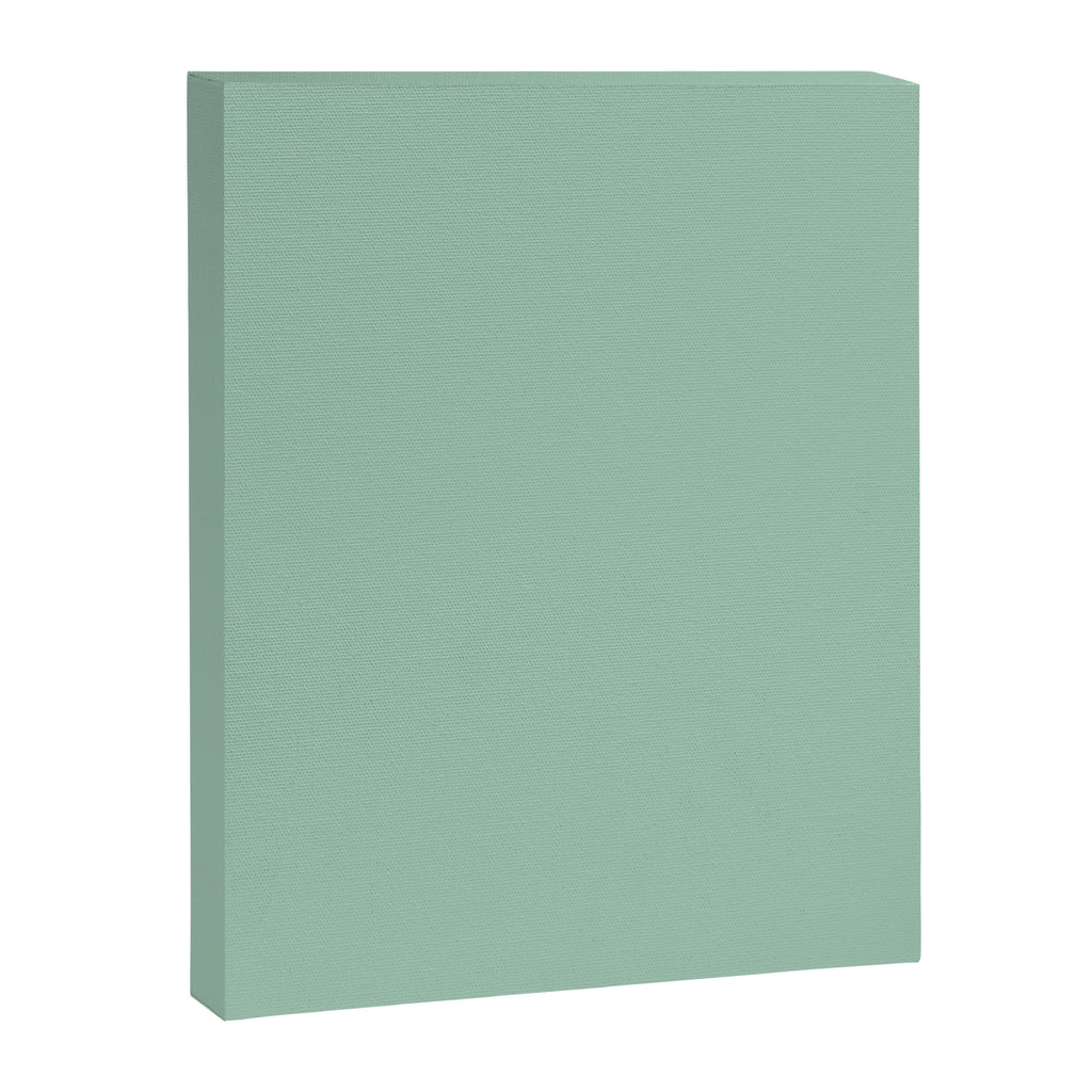 1950s Mint Green Solid Canvas Print Gallery Image 8