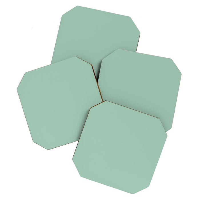1950s Mint Green Solid Coaster Gallery Image 1