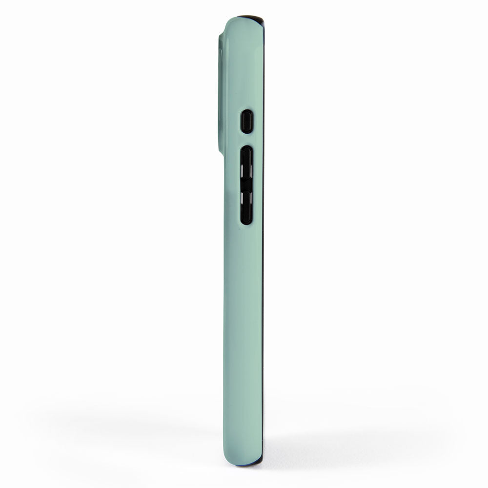 1950s Mint Green Solid iPhone Case Gallery Image 2