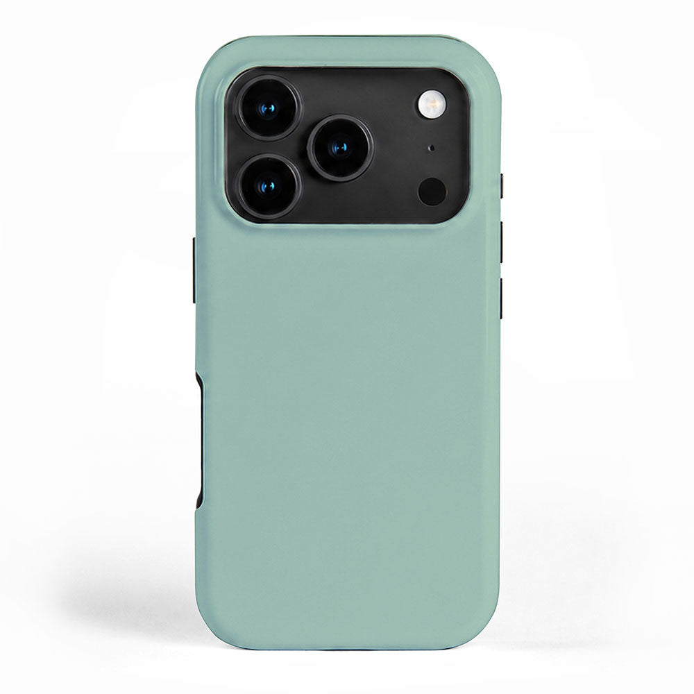 1950s Mint Green Solid iPhone Case Gallery Image 1