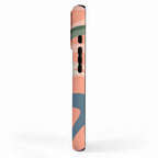 Abstract Mod Thang Multicolor Retro Modern Abstract Pattern iPhone Case Gallery Image 2