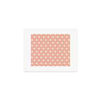 Atomic Age 1950s Retro Starburst Pattern in Cream and Blush Pink  Art Print Gallery Image 1