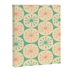 Atomic Dots Midcentury Modern Retro Pattern in 50s Blush Pink, Cream, and Mint Canvas Print Gallery Image 6