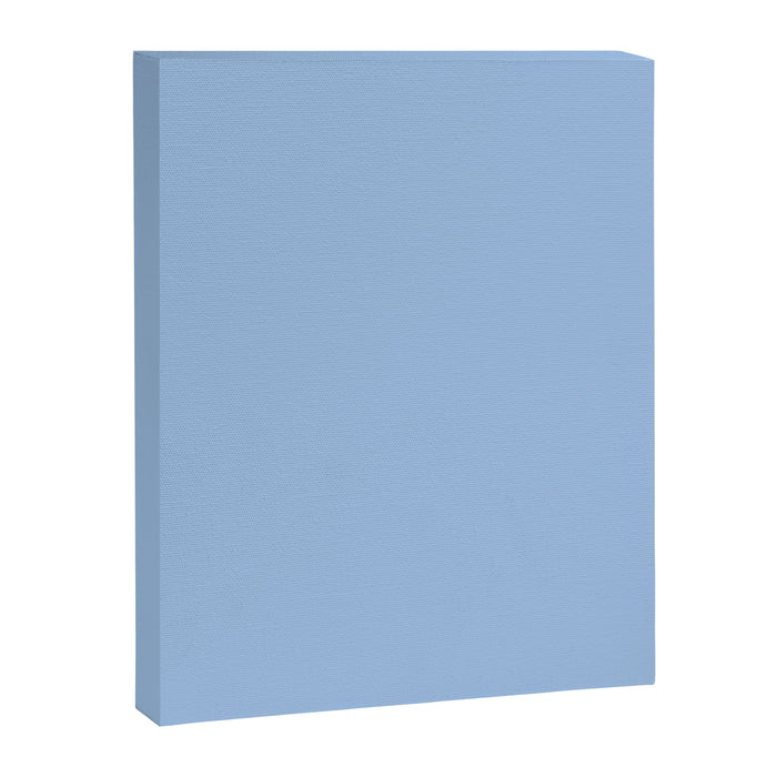 Baby Blue Solid Color Canvas Print Gallery Image 1