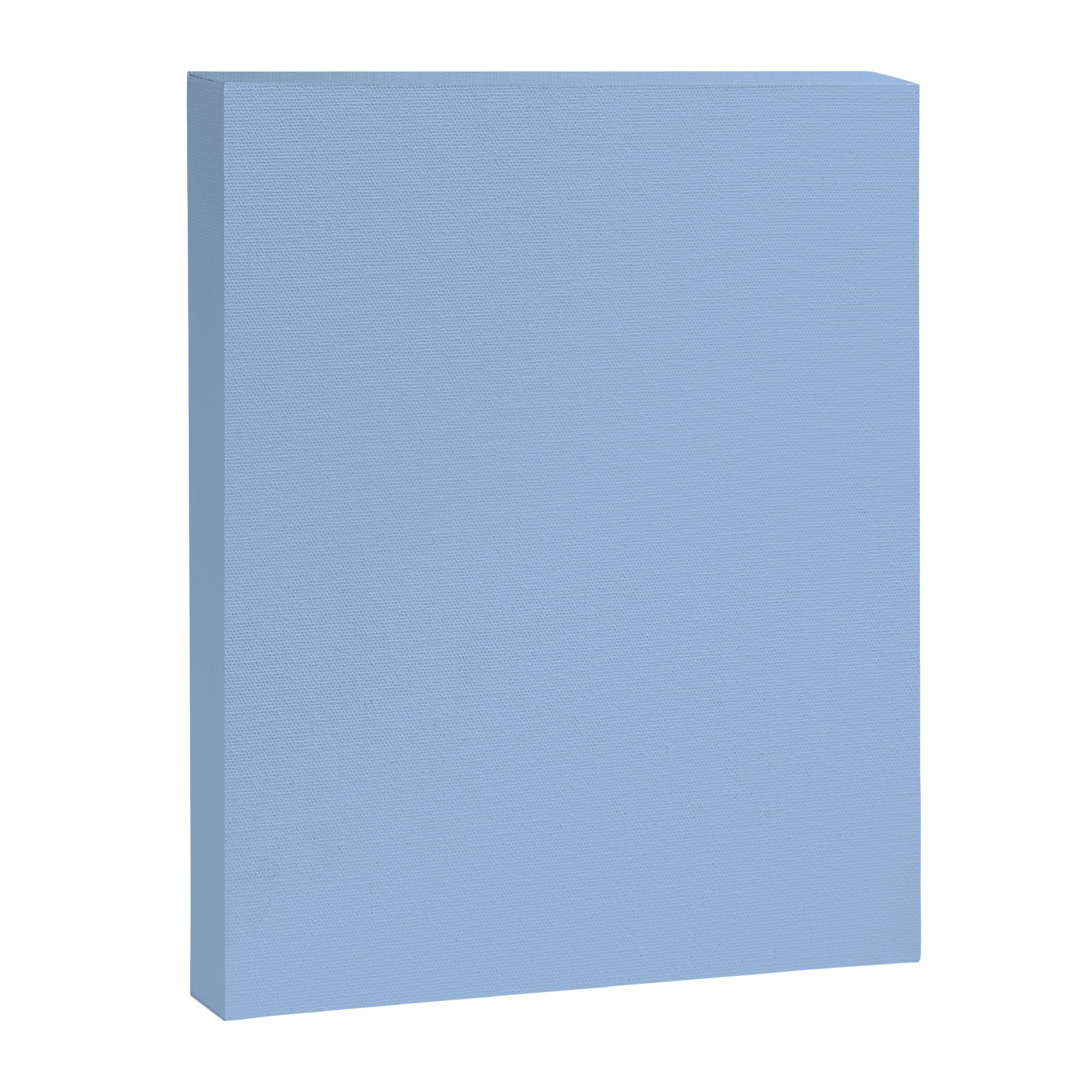 Baby Blue Solid Color Canvas Print Gallery Image 8
