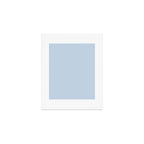 Baby Blue Solid Color Art Print Gallery Image 1