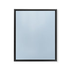 Baby Blue Solid Color Framed Canvas Print Gallery Image 8