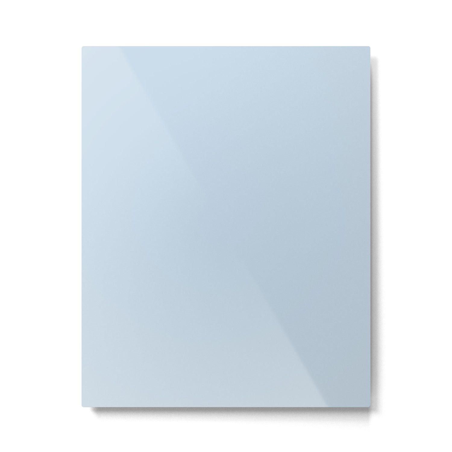 Baby Blue Solid Color Metal Print Gallery Image 6