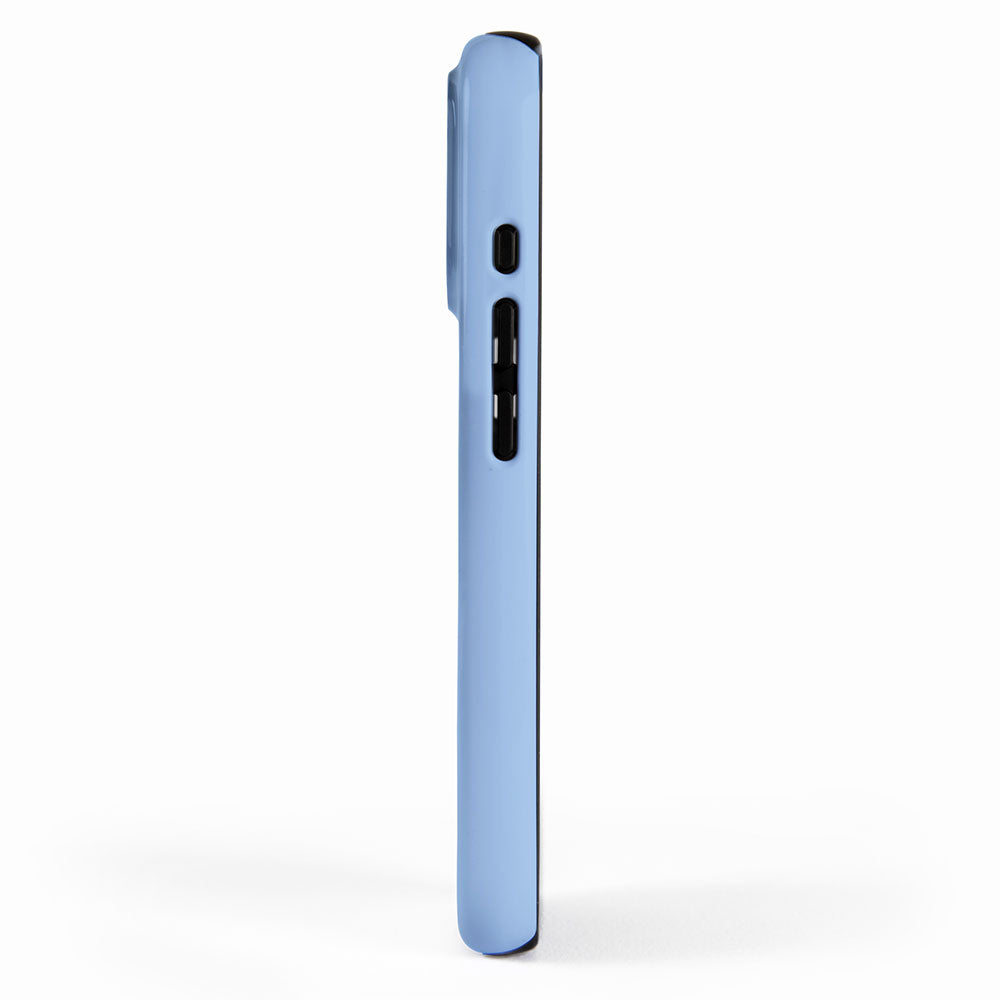 Baby Blue Solid Color iPhone Case Gallery Image 2