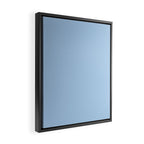 Baby Blue Solid Soft Pastel Color Framed Canvas Print Gallery Image 2