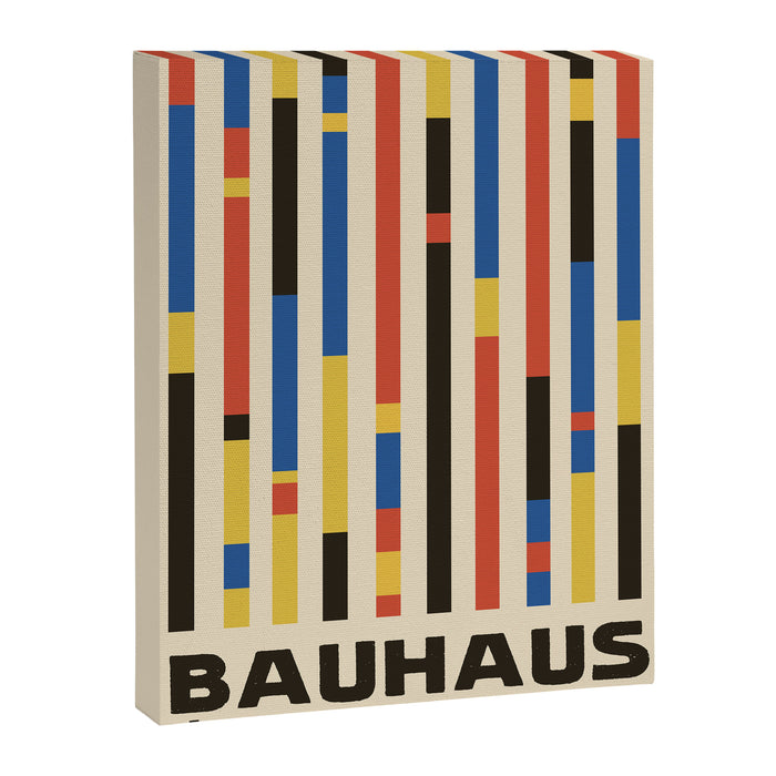Bauhaus Dessau 1931 Modernist Minimal Homage Canvas Print Gallery Image 1