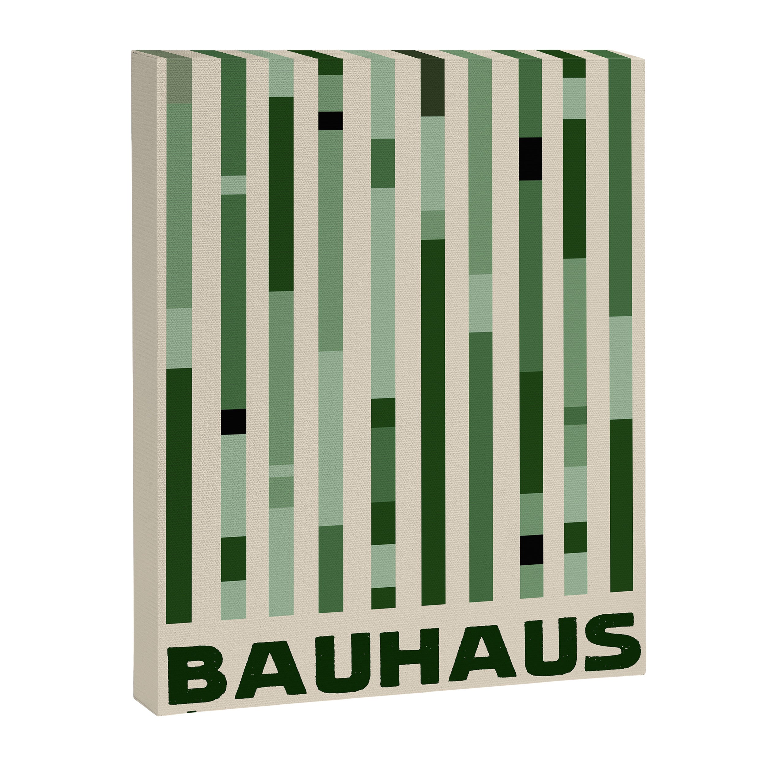Bauhaus Green Canvas Print Gallery Image 6