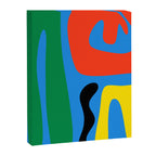 Bold and Colorful Mid Century Modern Kwaito Abstract Canvas Print Gallery Image 8