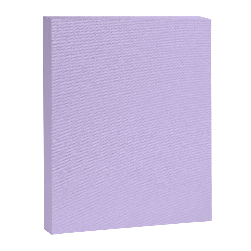 Bright Light Lilac Lavender Purple Solid Canvas Print Gallery Image 8