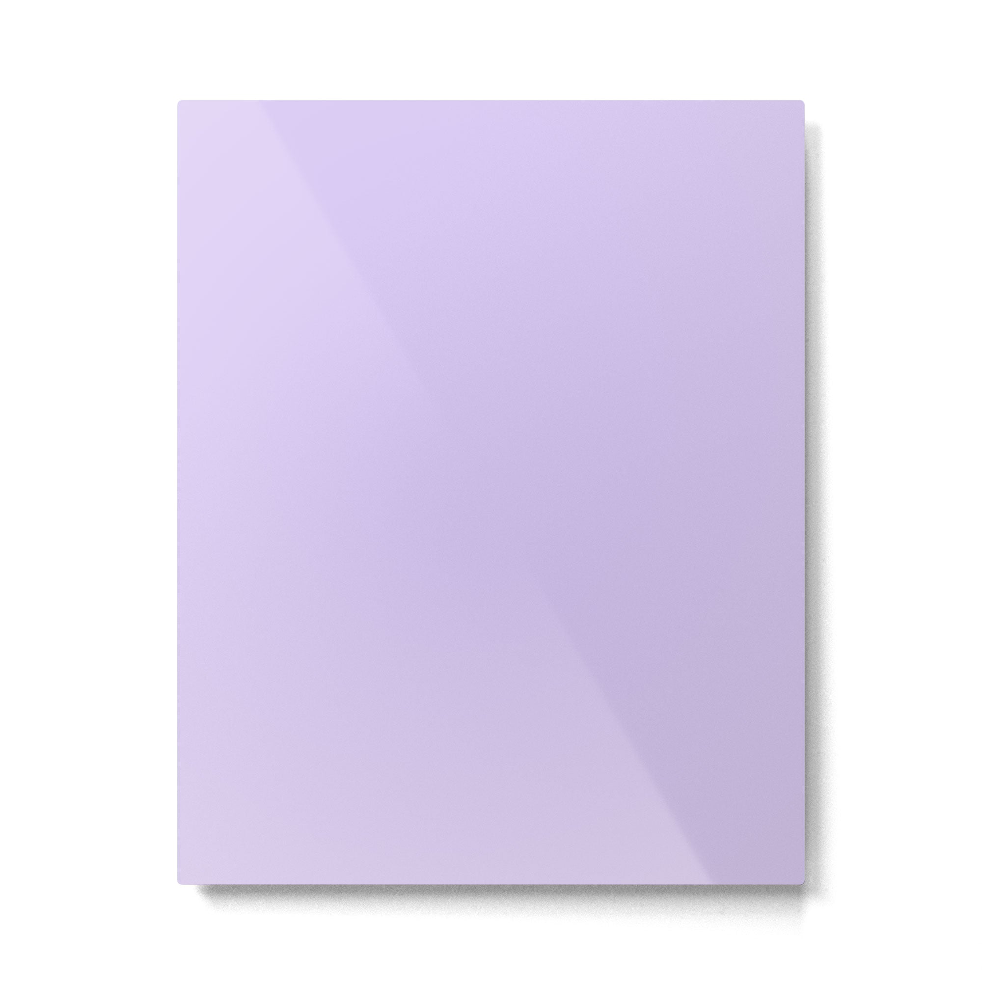 Bright Light Lilac Lavender Purple Solid Metal Print Gallery Image 6