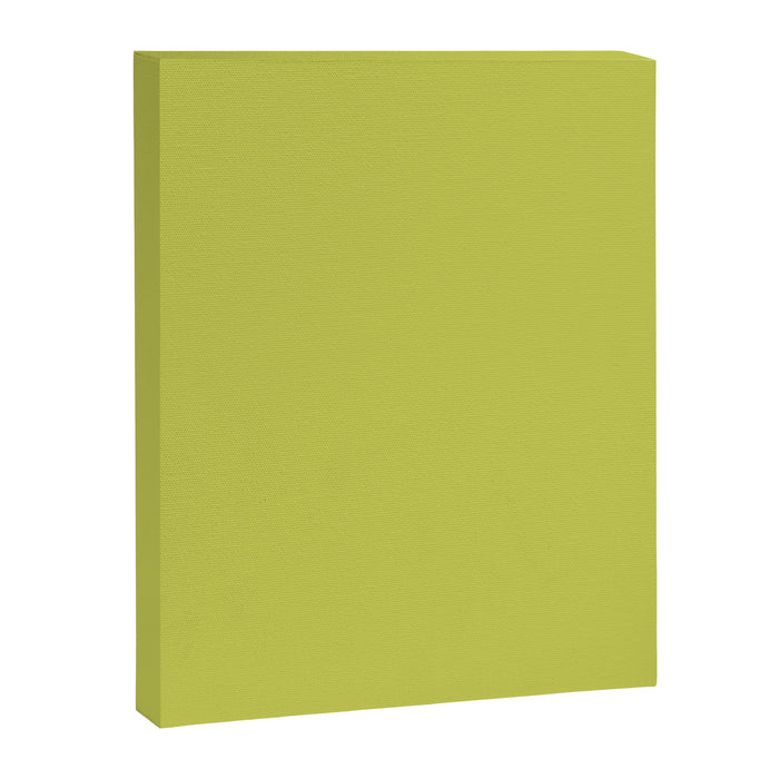 Chartreuse Solid Color Canvas Print Gallery Image 1