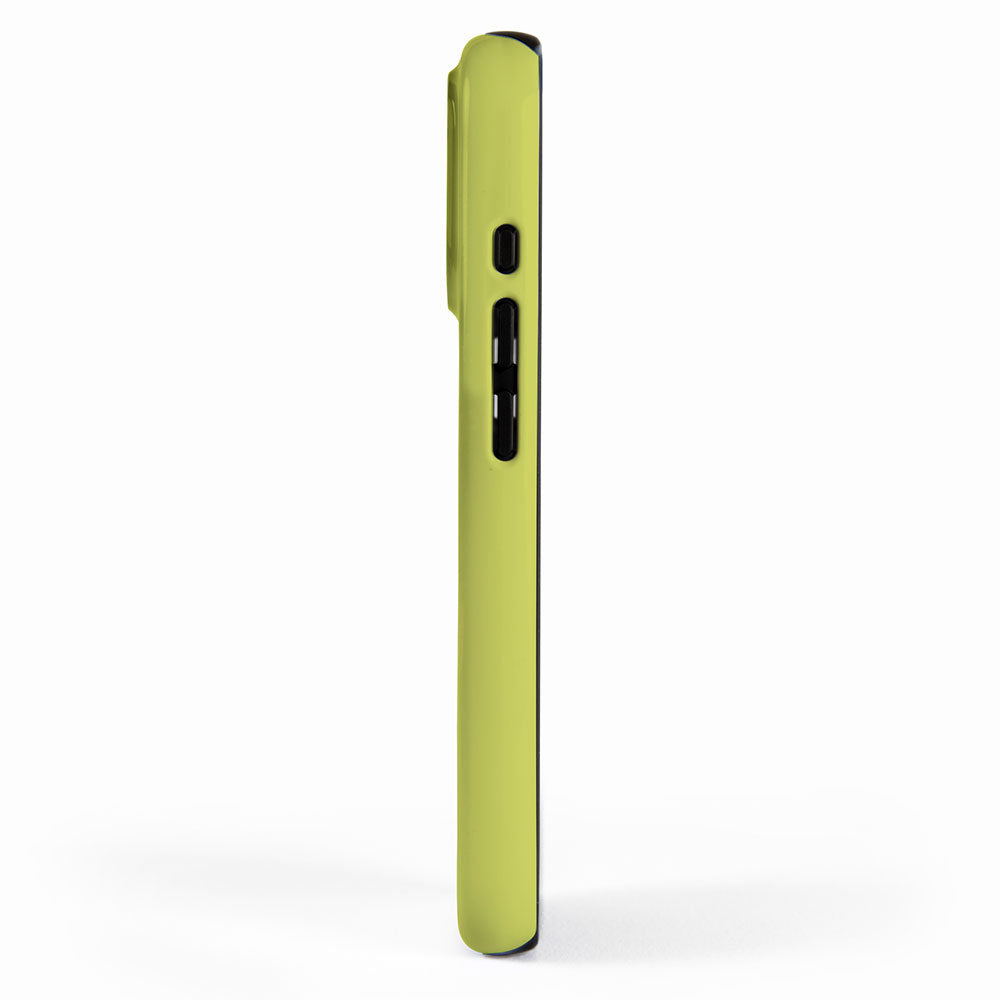 Chartreuse Solid Color iPhone Case Gallery Image 2