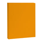 Cheerful Orange Yellow Marigold Solid Colour Canvas Print Gallery Image 8