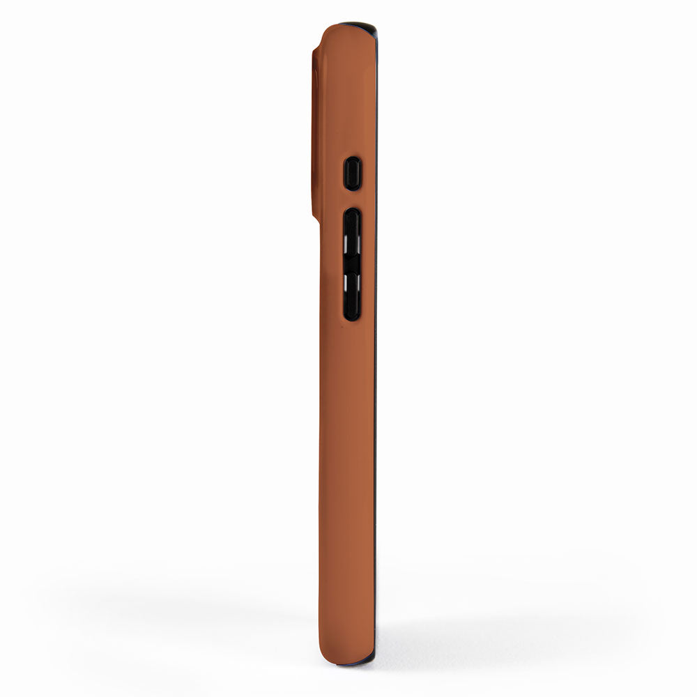 Clay Solid Deep Rich Rust Terracotta Colour iPhone Case Gallery Image 2
