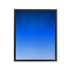 Cobalt Blue Ombre Framed Canvas Print Gallery Image 8