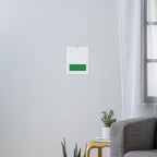    Color Block Green and White Art Print Gallery Image 3