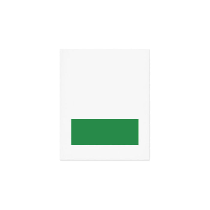    Color Block Green and White Art Print Gallery Image 1